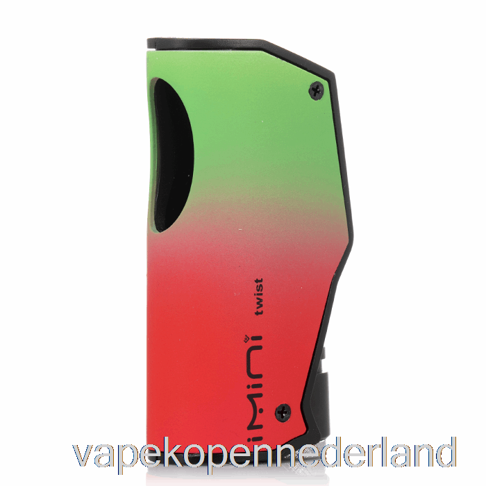 Elektronische Sigaret Vape Imini Twist 510 Batterij Groen Rood